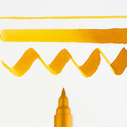 ECOLINE Talens watercolor brush pen yellow ocher 227