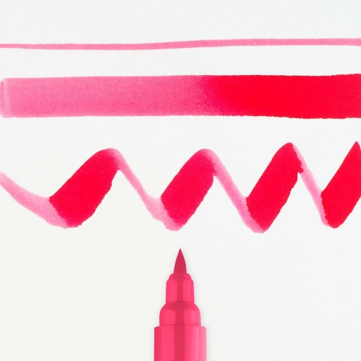 Talens Ecoline watercolor brush pen, crimson 318