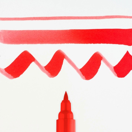 Talens Ecoline scarlet watercolor brush pen 334