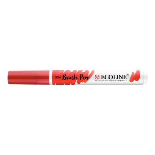 Talens Ecoline scarlet watercolor brush pen 334