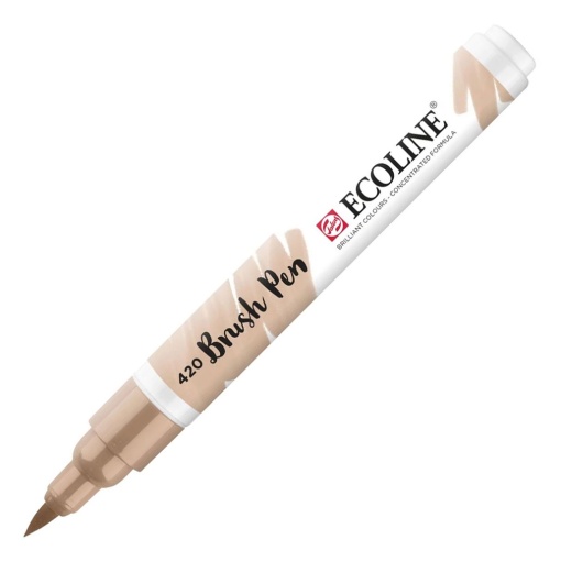 Brush Pen Aguarelável TALENS ECOLINE Bege 420