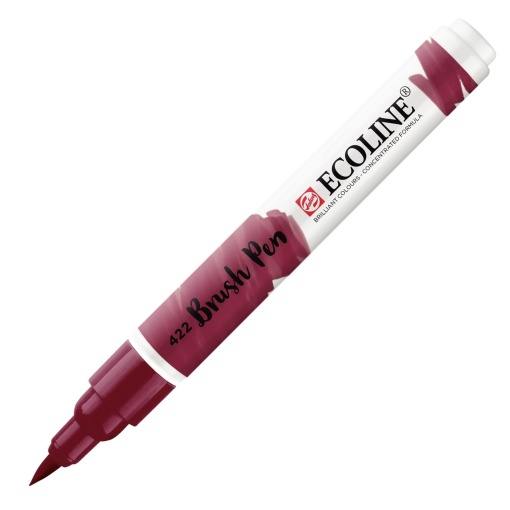 Brush Pen Aguarelável TALENS ECOLINE Castanho Avermelhado 422