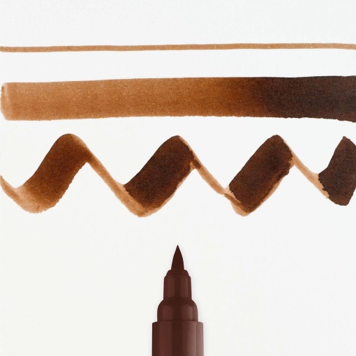 ECOLINE Talens watercolor brush pen dark sepia 440