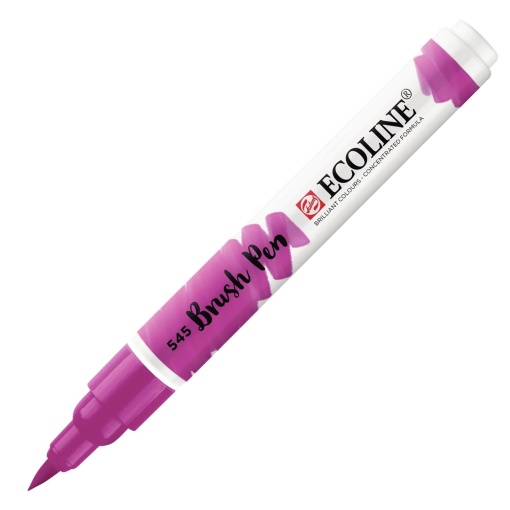 Brush Pen Aguarelável TALENS ECOLINE Violeta Avermelhado 545
