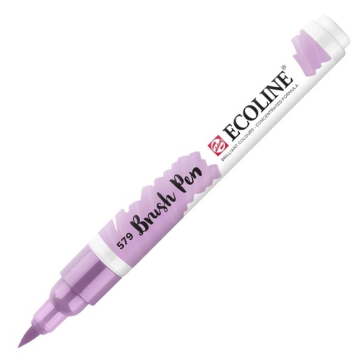 Brush Pen Aguarelável TALENS ECOLINE Violeta Pastel 579