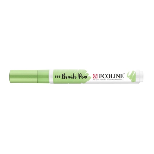 ECOLINE Talens watercolor brush pen pastel green 666