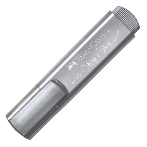 Faber-Castell Textliner 46 metallic silver fluorescent highlighter
