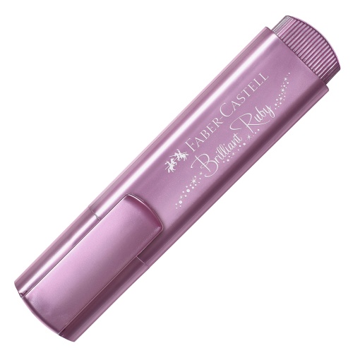 Faber-Castell Textliner 46 Metallic Ruby Fluorescent Highlighter