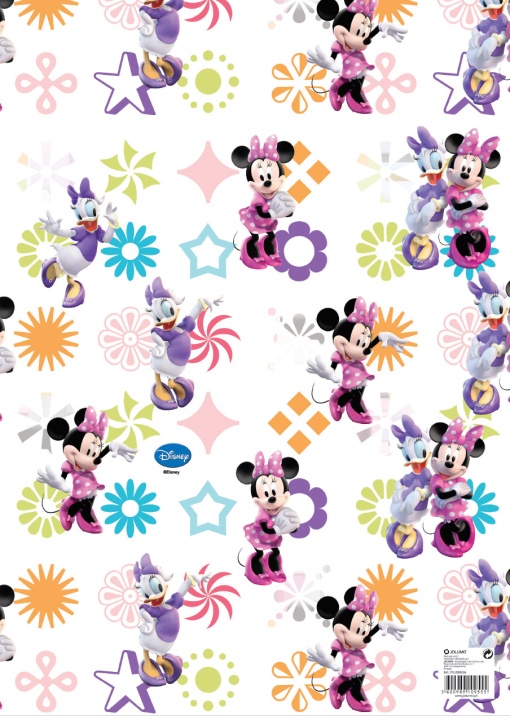 Papel de embrulho JOL Disney 70x100cm Minnie Pfl7000036