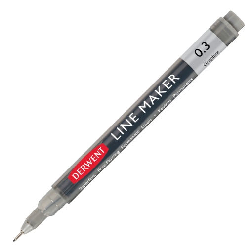Fineliner DERWENT Line Maker 0,3mm Grafite