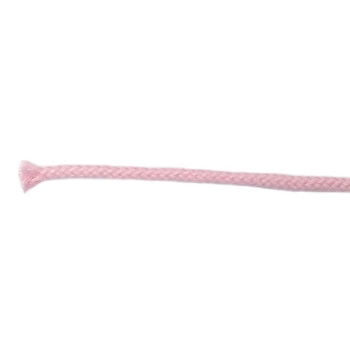 Cordão Torcido 4mm 1106 Rosa Bebé (metro)