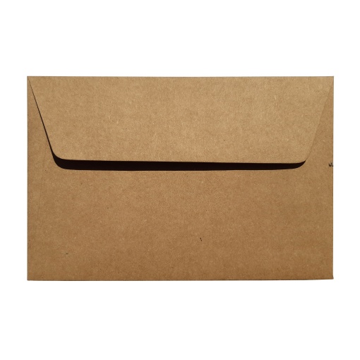 Envelope Kraft SIMPLY C6 Pala Bico 114x160mm 10 unidades