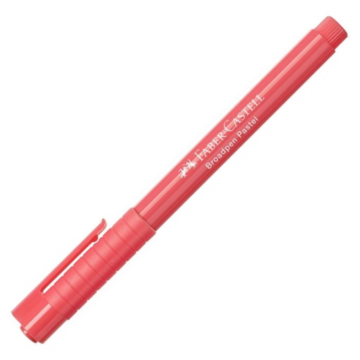 Fineliner FABER-CASTELL Broadpen 1554 0,8mm vermelho pastel 22