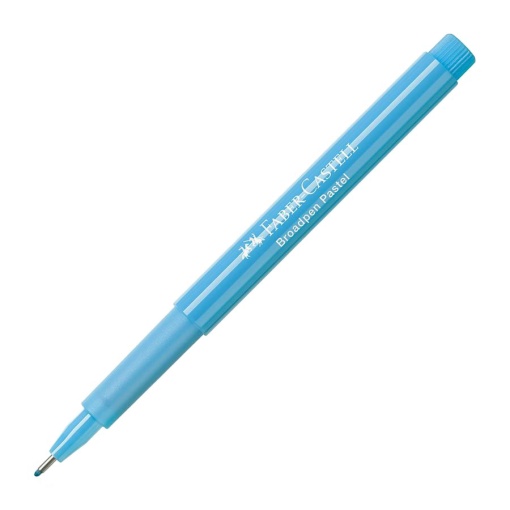 Fineliner FABER-CASTELL Broadpen 1554 0,8mm Azul Claro Pastel 58