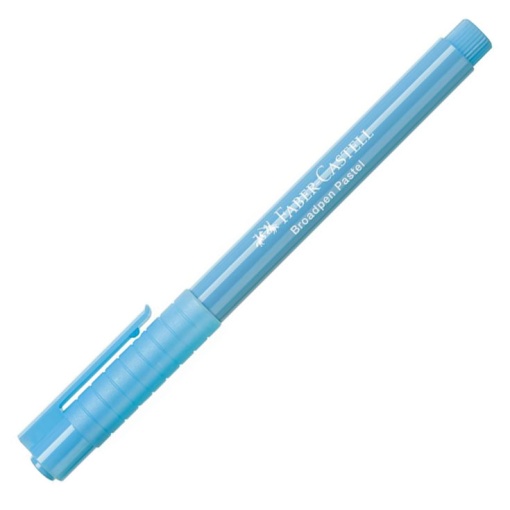 Fineliner FABER-CASTELL Broadpen 1554 0,8mm azul claro pastel 58