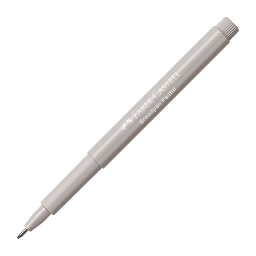 Fineliner FABER-CASTELL Broadpen 1554 0,8mm Cinza Pastel 88