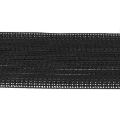 Fecho Zipper Invisível de Nylon 22cm Preto COSE
