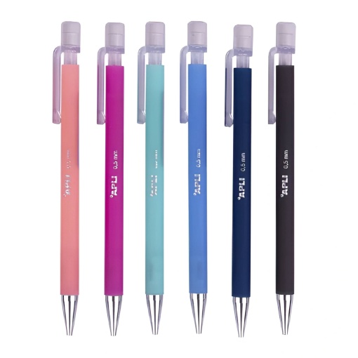 Lapiseira APLI 0,5mm Pastel Sortidas