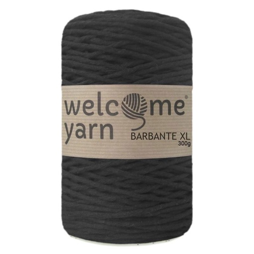 Fio Macramé Welcome Yarn Barbante XL 3mmx120m 300g (aprox.) Preto 01