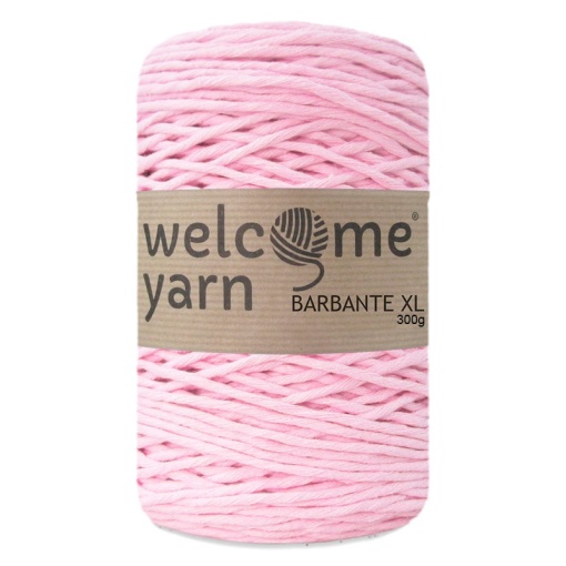 Fio Macramé Welcome Yarn Barbante XL 3mmx120m 300g (aprox.) Rosa Bebé 02
