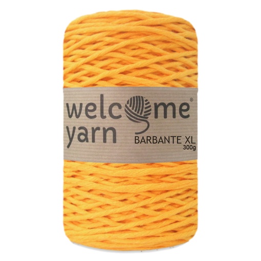 Fio Macramé Welcome Yarn Barbante XL 3mmx120m 300g (aprox.) Amarelo 03
