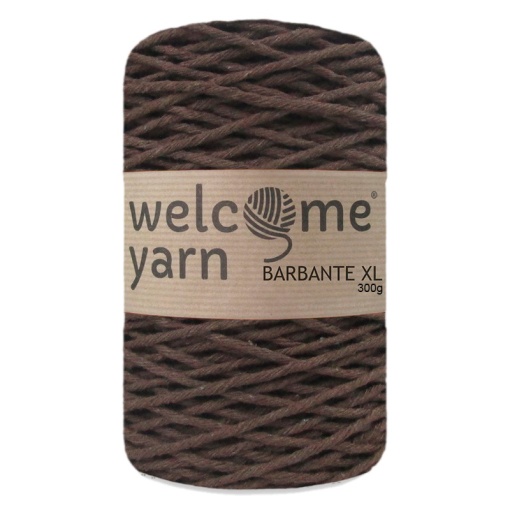 Fio Macramé Welcome Yarn Barbante XL 3mmx120m 300g (aprox.) Castanho Escuro 09