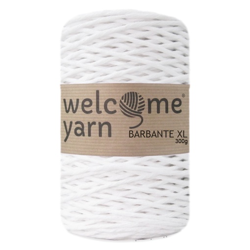 Fio Macramé Welcome Yarn Barbante XL 3mmx120m 300g (aprox.) Branco 13