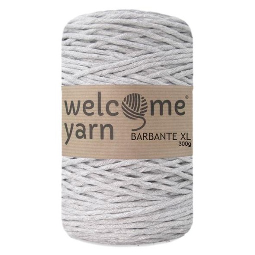 Fio Macramé Welcome Yarn Barbante XL 3mmx120m 300g (aprox.) Cinza Claro 31