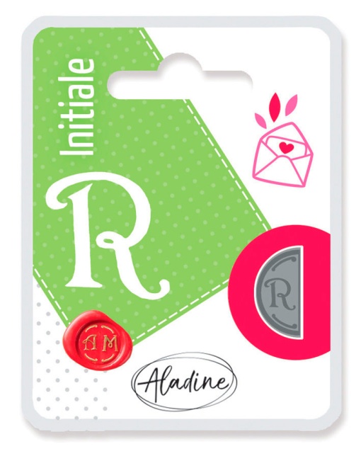 Sinete ALADINE Letra R 1/2 Círculo