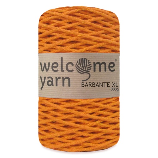 Fio Macramé Welcome Yarn Barbante XL 3mmx120m 300g (aprox.) Laranja 05