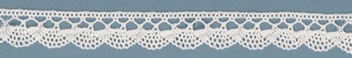 Fita de Renda HILOGAR Miss 17mm Branco (metro)