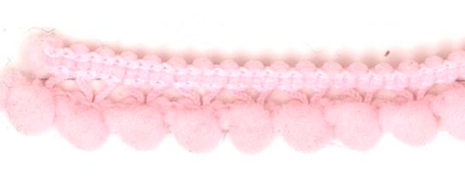 Fita com Pompons HILOGAR Silvia 10mm Rosa