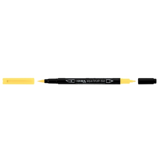 LYRA Aqua Brush Duo watercolor brush pen, light yellow