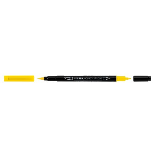 LYRA Aqua Brush Duo watercolor brush pen, lemon yellow