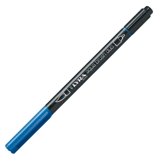 Brush Pen Aguarelável LYRA Aqua Brush Duo Azul Prússia