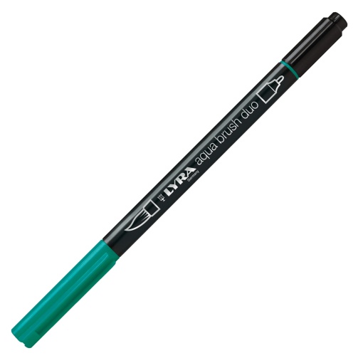 Brush Pen Aguarelável LYRA Aqua Brush Duo Verde Viridiam