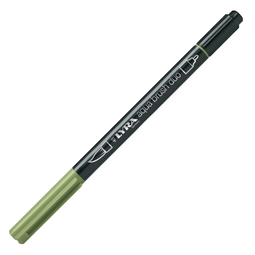 Brush Pen Aguarelável LYRA Aqua Brush Duo Verde Cromo