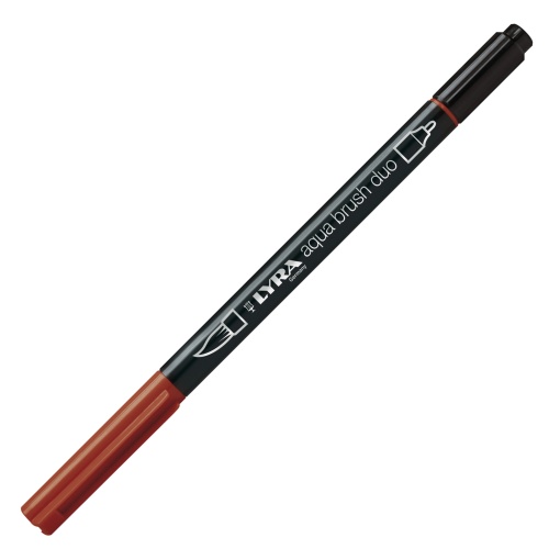 Brush Pen Aguarelável LYRA Aqua Brush Duo Vermelho Indiano