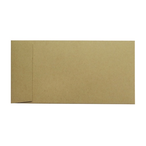 Envelope Kraft SIMPLY DL 110x220mm com Abertura Lateral com 10