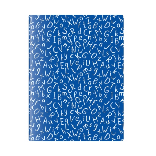 Caderno A4 Capa Plástica Agrafado SIMPLY Pautado 48 folhas 90g Sortido
