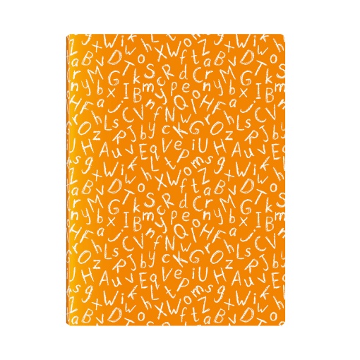 Caderno A4 Capa Plástica Agrafado SIMPLY Pautado 48 folhas 90g Sortido