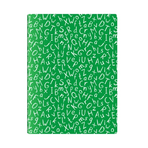 Caderno A4 Capa Plástica Agrafado SIMPLY Pautado 48 folhas 90g Sortido