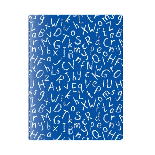 Caderno A5 Capa Plástica Agrafado SIMPLY Pautado 48 folhas 90g Sortido