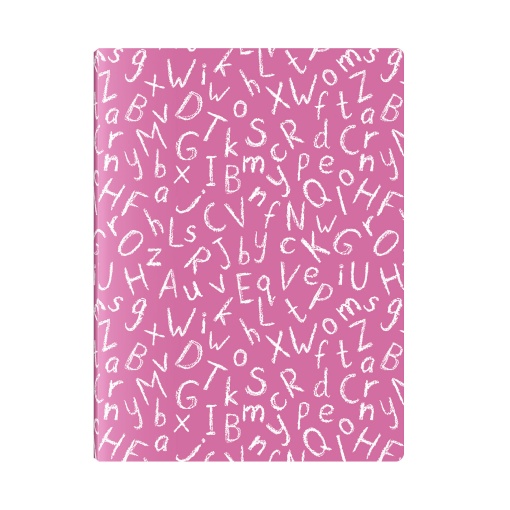 Caderno A5 Capa Plástica Agrafado SIMPLY Pautado 48 folhas 90g Sortido