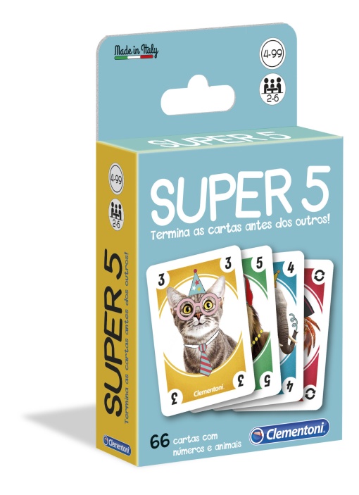 Jogo de Cartas Super 5 CLEMENTONI