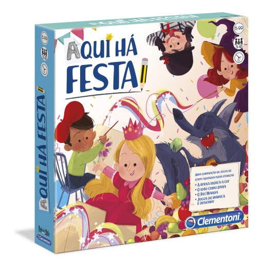 Aqui Há Festa CLEMENTONI Board Games
