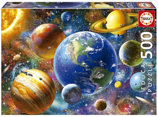 Puzzle EDUCA 500 peças Sistema Solar