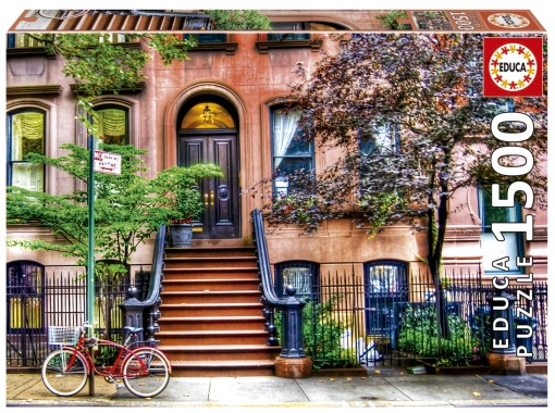 Puzzle EDUCA 1500 peças Greenwich Village Nova Iorque