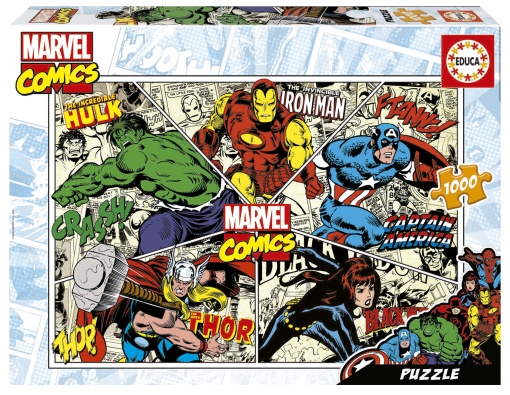 Puzzle EDUCA 1000 peças MARVEL Comics