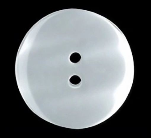Botão Redondo 14mm Branco COSE